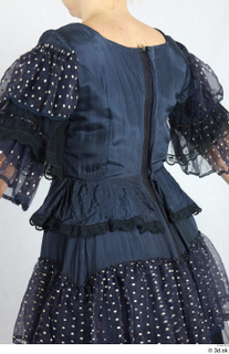 Photos Woman in Historical Dress 86 20th century blue dress…